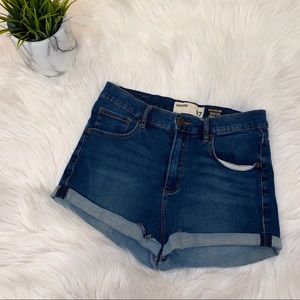 Garage denim shorts